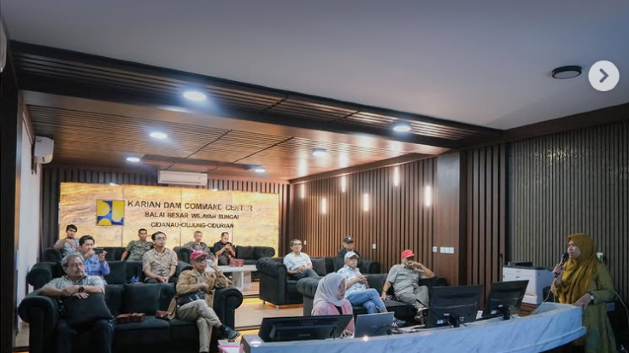 Kunjungan ke Balai Besar Wilayah Sungai Cidanau Ciujung Cidurian 